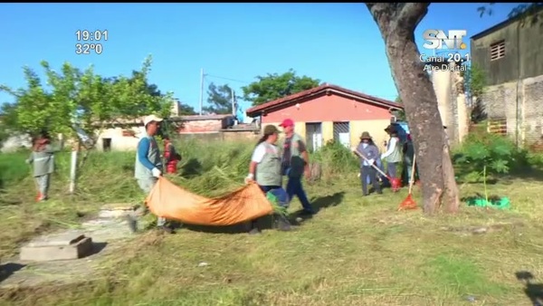 Minga ambiental contra el dengue - SNT
