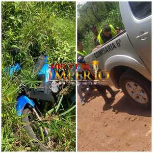 Incautan motocicleta robada en asalto en Fortuna Guazú mediante Frontier Security - Radio Imperio 106.7 FM
