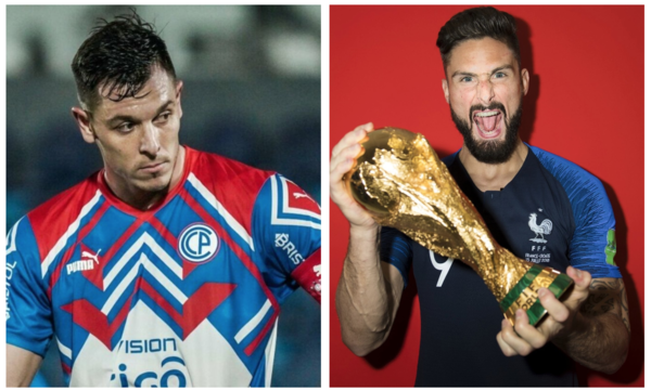 Versus / Bernay compara la situación de Churín con la del 9 francés campeón del mundo