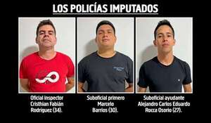 Conductores de plataformas celebran imputación de policías por supuesta extorsión - Policiales - ABC Color