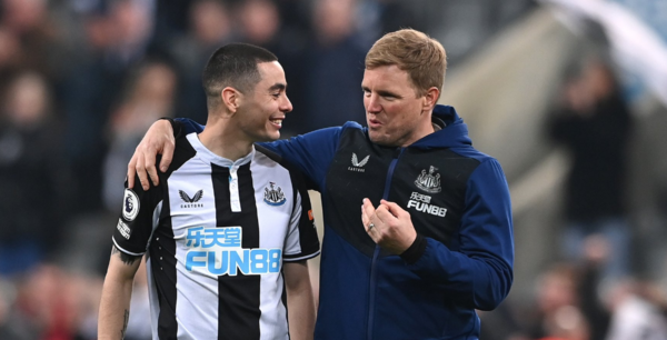 Versus / DT del Newcastle está “desesperado” por retener a Miguel Almirón