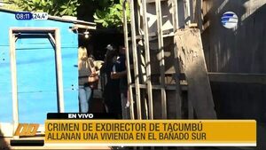 Detienen a sospechoso del crimen del exdirector de Tacumbú tras allanamientos | Telefuturo