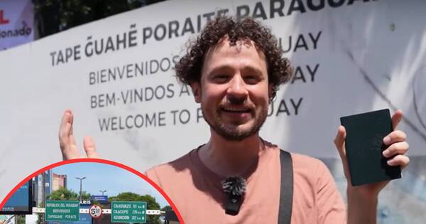 La Nación / Luisito Comunica probó tereré y compartió su experiencia por Ciudad del Este
