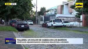 Video: talleres, un dolor de cabeza en los barrios - ABC Noticias - ABC Color