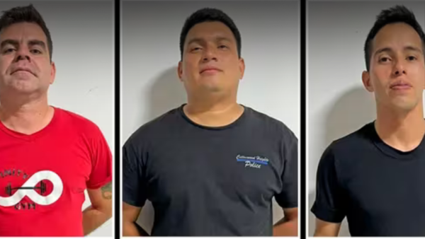 Los 3 policías imputados ya se encuentran en la Audiencia de imposición de medidas - trece