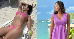La Nación / ¿Es moda ir a la playa maquillada?, preguntó Larissa Riquelme