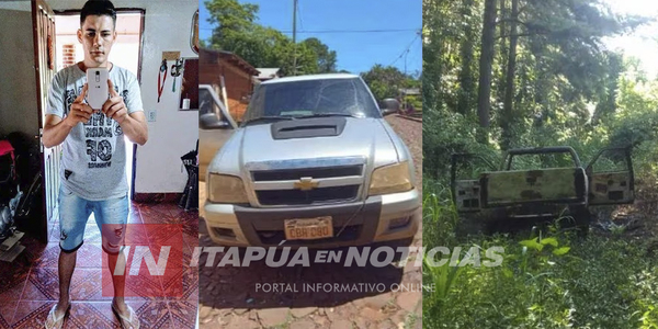 HALLAN CAMIONETA CON CHAPA PARAGUAYA CALCINADA Y RESTOS ÓSEOS EN ARGENTINA - Itapúa Noticias