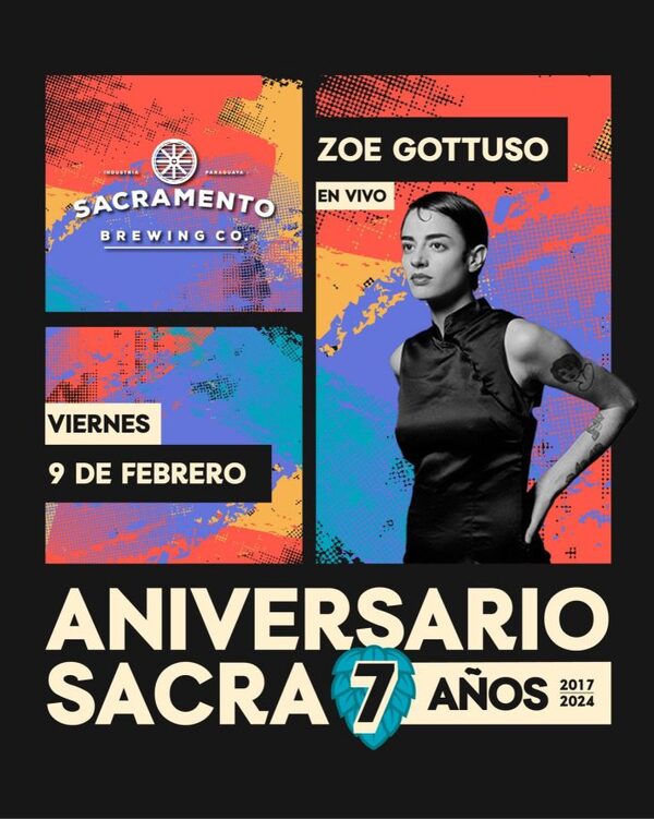 Zoe Gotusso cantará en la celebración de un importante boliche asunceno