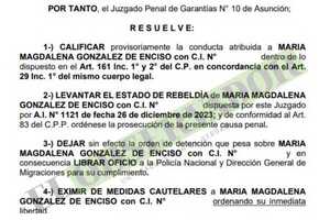 Eximen de medidas cautelares a mujer que intentó hurtar carne de un minisupermercado