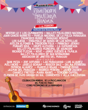 Ñande Festi se denomina el evento artístico que se realizará en febrero en San Bernardino