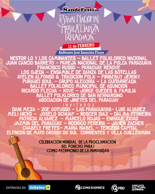 Ñande Festi se denomina el evento artístico que se realizará en febrero en San Bernardino