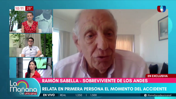 ‘Moncho’ Sabella, sobreviviente de los Andes, habló de la tragedia en exclusiva para LMU - Unicanal