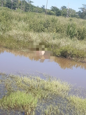 Trágico final para hombre desaparecido; lo encuentran sin vida en un tajamar.