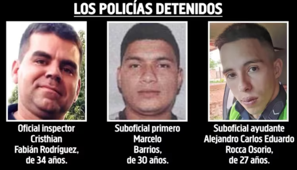 Prisión preventiva para policías imputados por extorsión - PDS RADIO Y TV