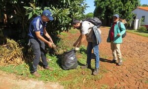 Realizan minga ambiental en Franco