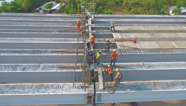 Puente de la Bioceánica alcanzó 43,6% de ejecución en ambas márgenes del río Paraguay