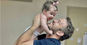 Edwin Storrer celebra la salud de su hija Luciana: “¡Qué increíble sos!” - EPA