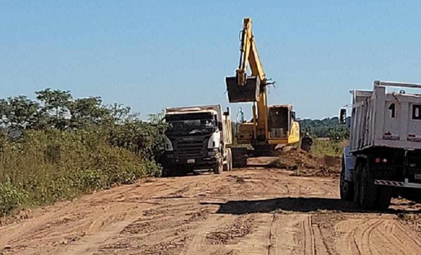 Arrancaron los primeros trabajos para inicio la capa asfáltica: San José de los Arroyos – Mbocayaty del Yhaguy - Noticiero Paraguay
