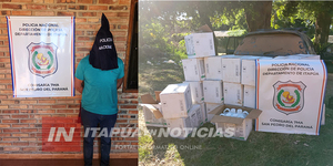 DETUVIERON A DOS SUJETOS TRAS PERSECUCIÓN Y RECUPERACIÓN DE PRODUCTOS QUÍMICOS EN ITAPÚA - Itapúa Noticias