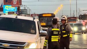 Carril único en la exTranschaco: más de 50 infractores en los primeros días de multas • PARAGUAY TV HD