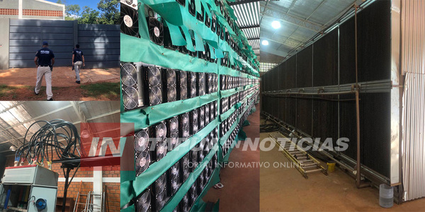 POR UN SUPUESTO HECHO DE SUSTRACCIÓN DE ENERGÍA ALLANARON RECINTO EN CAMBYRETÁ - Itapúa Noticias