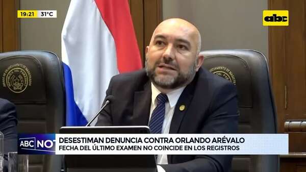 Video: desestiman la denuncia contra Orlando Arévalo y Óscar Paciello - ABC Noticias - ABC Color