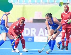 Primera victoria guaraní en el mundial de hockey femenino ante Omán - La Tribuna