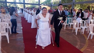 San Pedro: Nada ni nadie le iba a impedir asistir a su propia boda