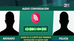 Así intentaron "apretar" a policías detenidos por extorsión - Noticias Paraguay