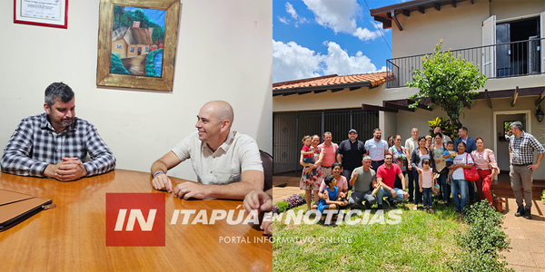 INTENDENTE DE CAMBYRETÁ BUSCA SOLUCIÓN PARA EL PROBLEMA DE ENERGÍA DEL ASENTAMIENTO SANTA RITA - Itapúa Noticias