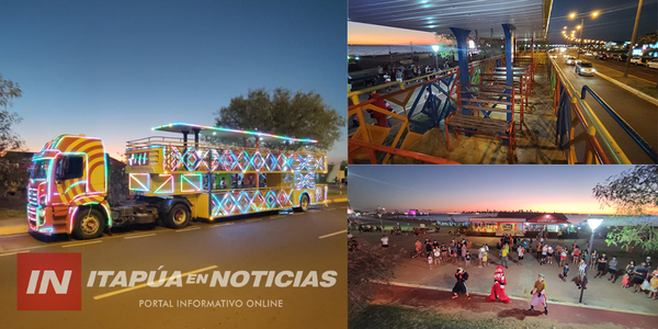 LLEGÓ LA “CARRETA DE LA ALEGRÍA” A LA CIUDAD DE ENCARNACIÓN - Itapúa Noticias
