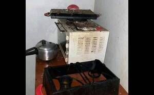 Garrafa explotó y causó serias quemaduras a una mujer anga