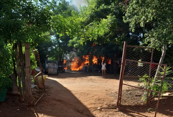 Una persona aprehendida, tras incendio de vivienda en Luque - Megacadena - Diario Digital