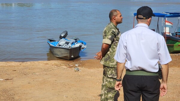 Pescadores hallan un cuerpo en el río Paraguay en Concepción