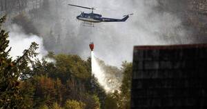 La Nación / Incendio arrasa unas 600 hectáreas de parque en la Patagonia argentina
