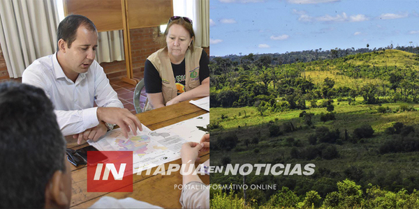 CARLOS PEREIRA SE INTERIORIZA DE LA SITUACIÓN DE LA RESERVA SAN RAFAEL - Itapúa Noticias
