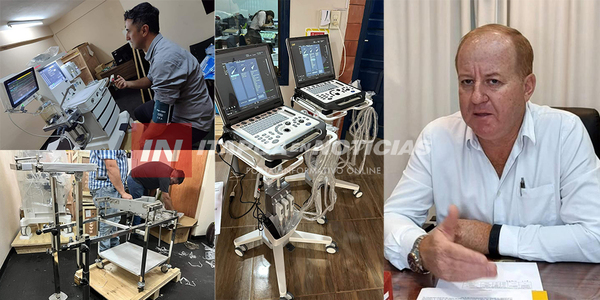 GOBIERNO DEPARTAMENTAL RECEPCIONÓ EQUIPAMIENTOS PARA HOSPITALES DISTRITALES - Itapúa Noticias