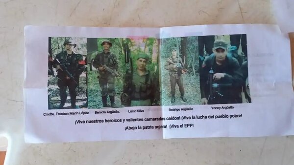 Hombres armados atacan estancia en San Pedro y dejan panfletos - Radio Imperio 106.7 FM