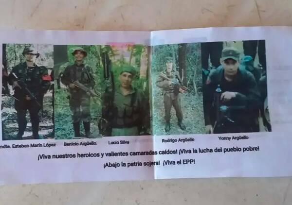 ¿De nuevo los tilingos del EPP o son “truchos”?: atacan estancia y dejan panfletos