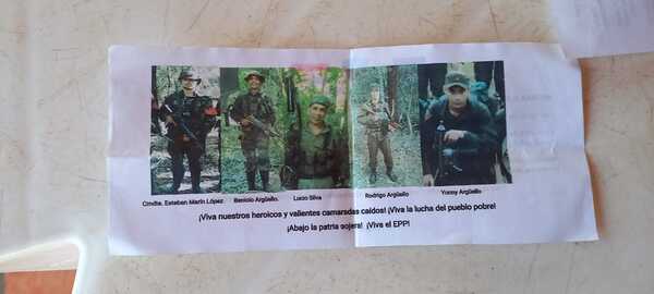 Supuestos miembros del EPP atacaron estancia en San Pedro | 1000 Noticias