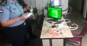 Diario HOY | “Halcón 8″, el dron de la Policía que patrulla las zonas rojas en Capiatá