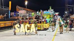 Segunda noche de brillo, magia y color del Carnaval en Encarnación - Espectáculos - ABC Color