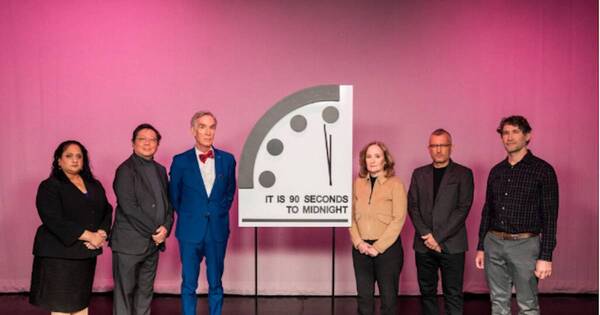 La Nación / Reloj del Juicio Final queda a 90 segundos de una catástrofe global