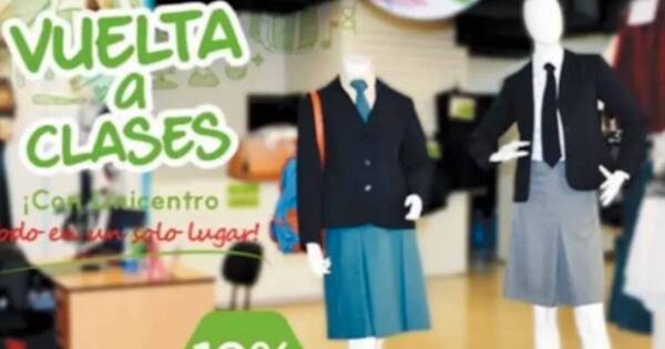 La Nación / Unicentro: uniformes escolares accesibles