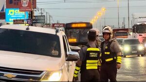 Reportan 54 multas aplicadas en primera semana de carril único en la Transchaco - .::Agencia IP::.