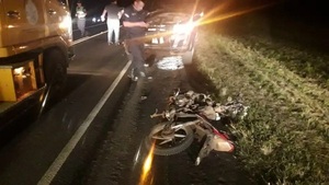 Motociclista pierde la vida en brutal accidente en Misiones - Noticias Paraguay