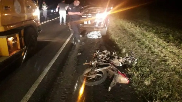 Motociclista pierde la vida en brutal accidente en Misiones - Noticias Paraguay