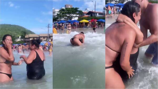 [VIDEO] ¡La mami de Larissa Riquelme tuvo un accidente en el mar!