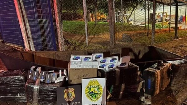Policía de Brasil incauta embarcación con 300 celulares en aguas del río Paraná - Radio Imperio 106.7 FM