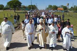 San Estanislao: misa y procesión a Santa Verónica en Guaicá - Nacionales - ABC Color